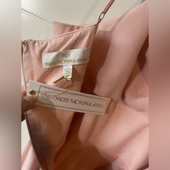 NWT Dress The Population Cambria Gown Size Large - Picture 9 of 14